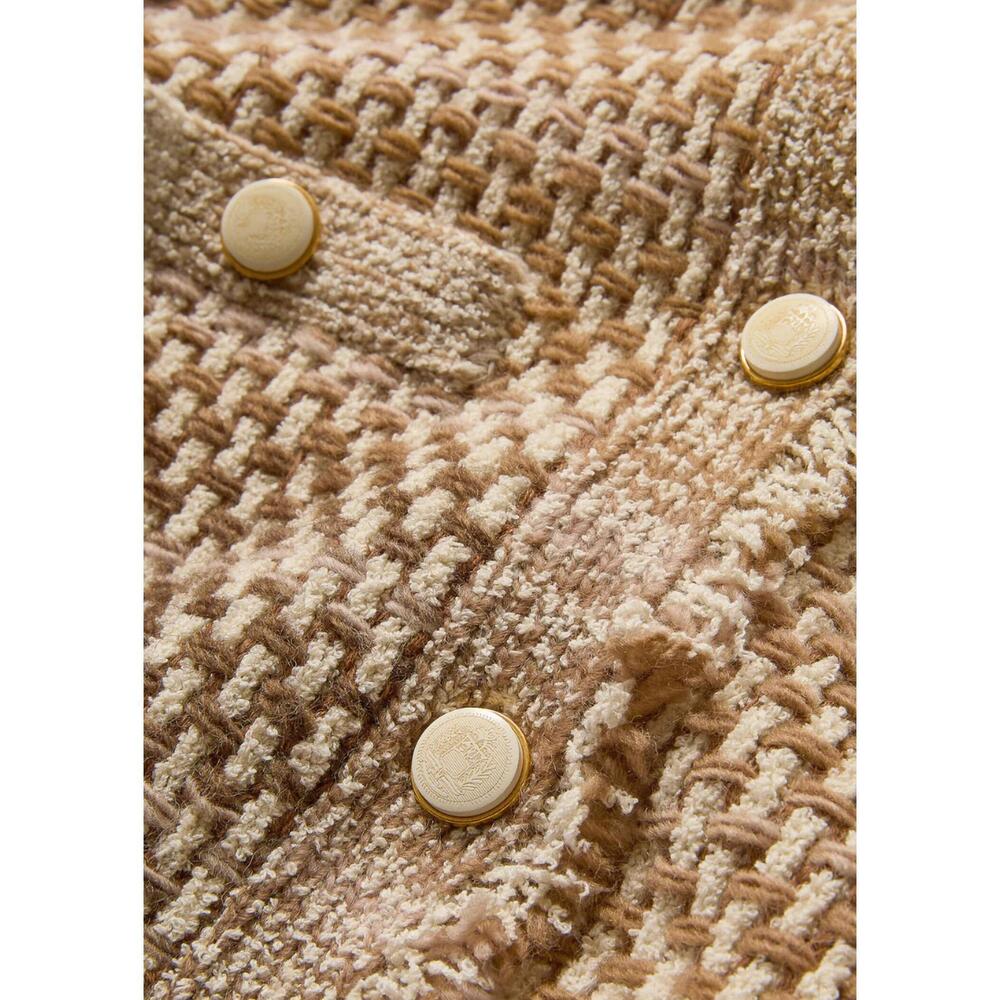 NEW VERONICA BEARD sariyah knit jacket in desert khaki - Picture 5 of 5